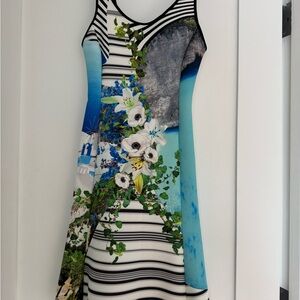 Clover Canyon Greek Isles Floral Print Dress - XS